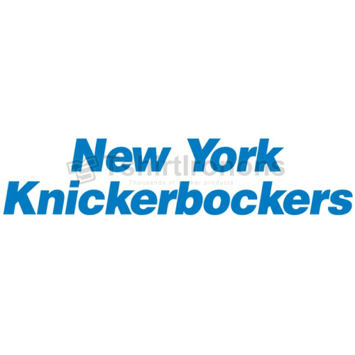 New York Knicks T-shirts Iron On Transfers N1119